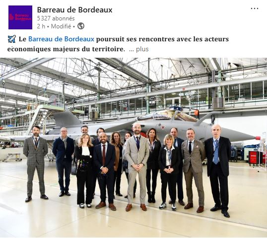Visite du site DASSAULT AVIATION